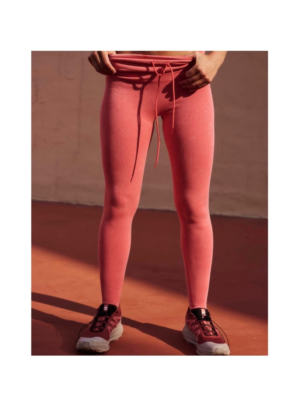 Free People Go To Leggings in Electric Sunset